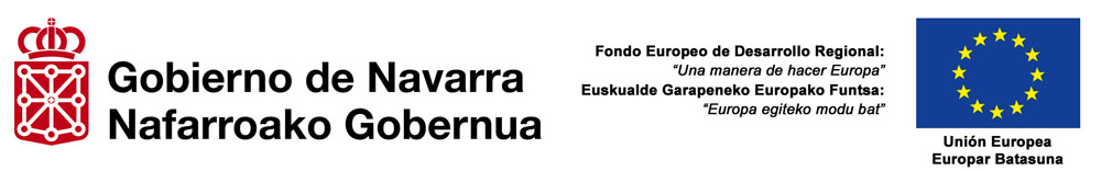 Logotipo Gobierno de Navarra y FEDER